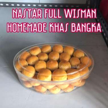 Kue Nastar FULL WISMAN Premium Khas Bangka Homemade / Cookies Nastar TANPA BUBBLE