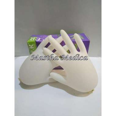 Sarung Tangan Latex Karet / Handscoon / Examination Gloves Maxter S