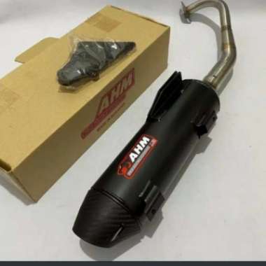 Knalpot Standar Racing Ahm Malaysia Vario 125 Led Vario 150 Led Old