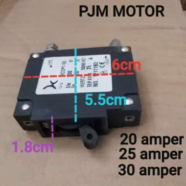 Mcb Genset Circuit Breaker On off Overload protector