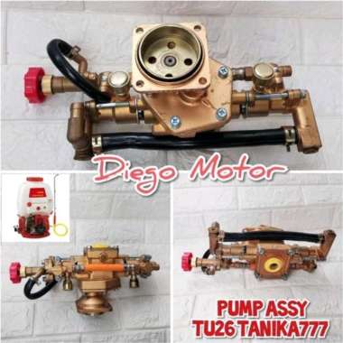 TU26 PUMP ASSY POMPA SEMPROT HAMA SPRAYER GENDONG TNK777 767 TANIKA