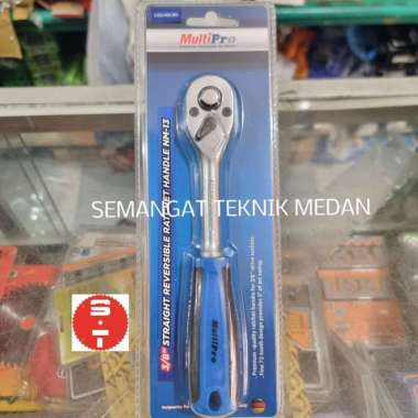 3/8" KUNCI GAGANG HANDLE RATCHET SOCKET HANDLE 3/8 " 72T CRV MULTIPRO