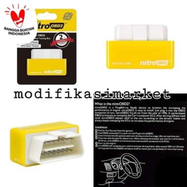 NITRO OBD2 TUNING BOX PENAMBAH TENAGA DAN TORSI MOBIL BENSIN