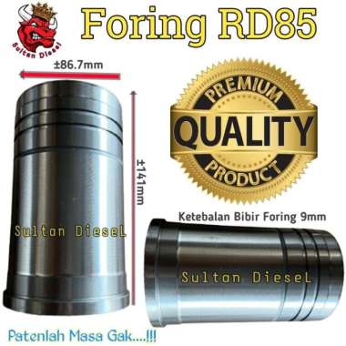 RD85 Cylinder liner boring foring mesin diesel kubota 1T 2T 86mm
