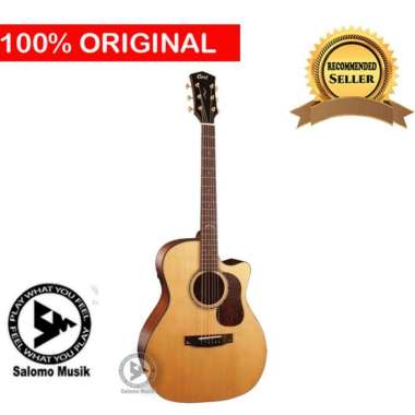 Gitar Akustik Elektrik Cort Gold A6 + Case