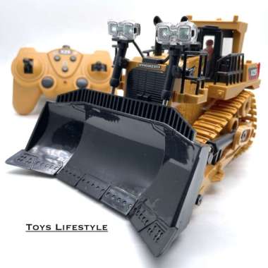 Mainan Anak Remote Control RC Bulldozer Tractor / Traktor