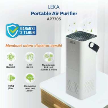 LEKA AP7705 Portable Air Purifier - Mini HEPA Filter Ion Negatif Anion - Hanya AP7705 Hanya AP7705