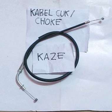 KABEL CUK CHOKE KAWASAKI KAZE BLITZ BAGUS BERKUALITAS KABEL CUK CHOKE TALI CUK SANGAT COCOK DIPAKAI 