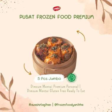 Dimsum Mentai Premium Ready To Eat 5 pcs / Dimsum Mentai Gluten Free