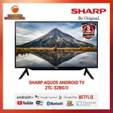 SHARP AQUOS ANDROID TV 32 INCH 2T-C32BG1i