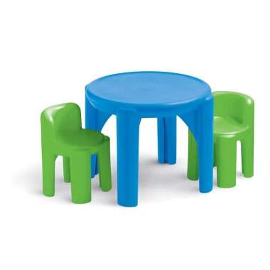 Little Tikes Bold n' Bright Table & Chairs Set 621048 Mainan Anak