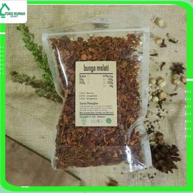 BUNGA MELATI KERING 1 Kg - Jasminum - MURNI - JRS - REMPAH