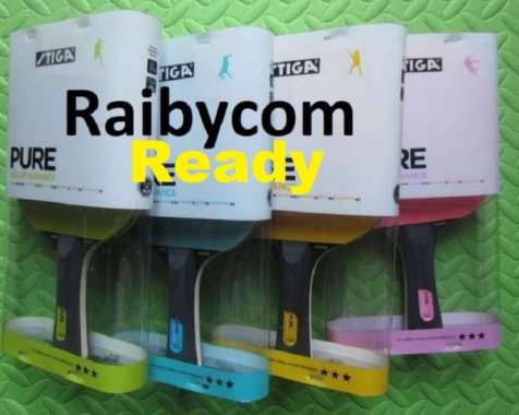 Bet Pingpong / Tenis Meja STIGA PURE Color Advance 3 Star Bat / Bad Ping Pong Bed