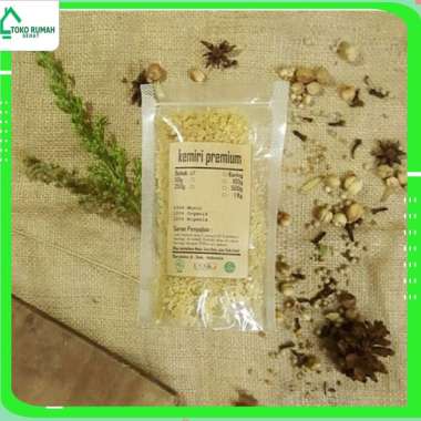 KEMIRI BUBUK PREMIUM 1 KG - Aleurites Moluccanus - MURNI