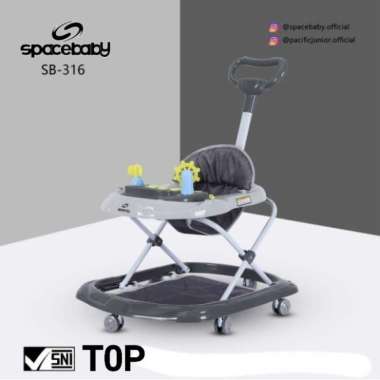 Baby Walker Spacebaby SB 316 Space Baby TERBAIK Multicolor