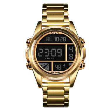 Jam Tangan Skmei Digital 1448ONTM Original Gold