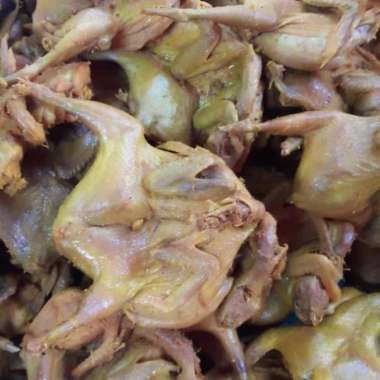 Daging burung puyuh siap goreng