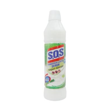 SOS Sereh Pembersih Lantai [800 mL/Botol] HIJAU