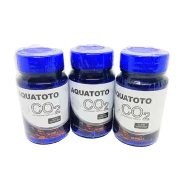 Aquatoto CO2 Tablet Aquascape Nutrisi Tanaman Air isi 90