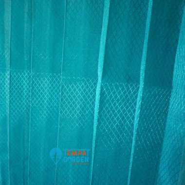 Gorden Jendela, Gorden Pintu, Gorden Local, Gorden Tebal Motif Panesa Hijau Tosca