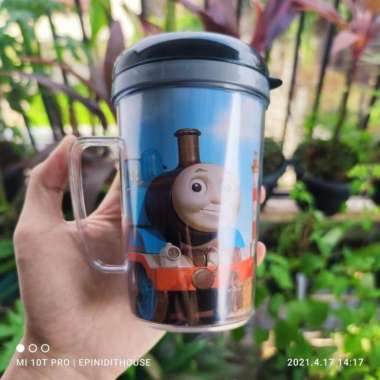 Thomas Friends Tumbler Kecil Botol Minum Mug Cangkir Plastik Anak