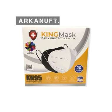 Masker KN95 Premium Mask King Mask Putih