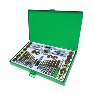 TEKIRO Tap & Die Set Perkakas Tangan [40 pcs] Gold