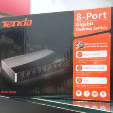 Switch Hub Gigabit 8 Port Tenda SG108 Garansi Resmi
