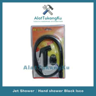 Jet Shower / Shower Cebok / Hand shower Black (Hitam) ISCO / Shower Kamar Mandi Toilet / Kepala Show