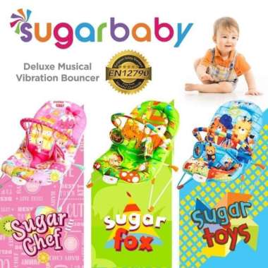 SUGAR BABY - BOUNCER BABY PREMIUM HEALTHY BOUNCER 1 RECLINE Sugar Toys