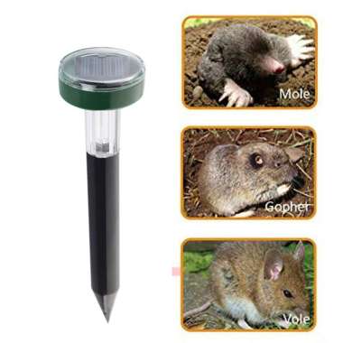 Alat Pengusir Ular Dan Tikus Ultrasonik Plus Lampu LED