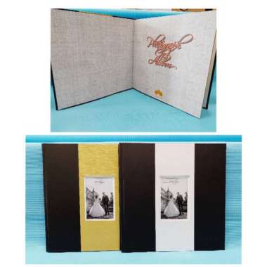 Album Foto Jumbo Lubang 15 Sheet Magnetik (10R/3R/4R Bisa Muat 180 Foto)