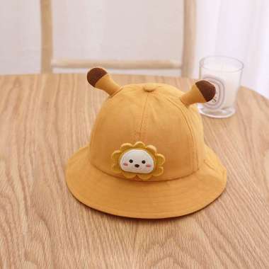 SB Topi LION Anak Bundar Basin Fisherman HAT CAP KIDS UNIVERSALPerempuan Laki laki Cowok Cewek Impor