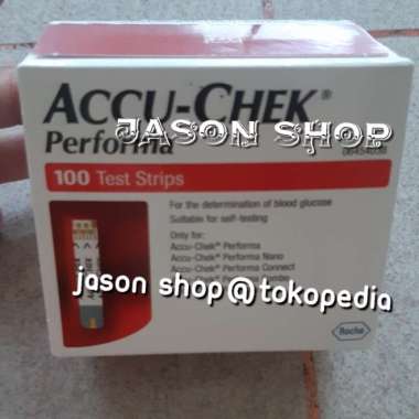 Alat strip gula darah Accu Check Performa/Accu Check performa isi 100