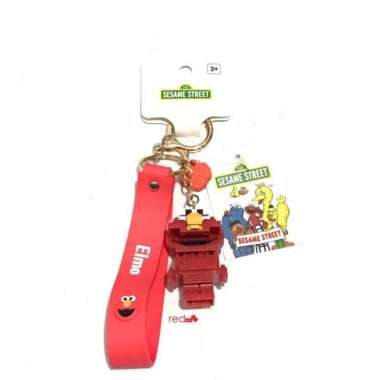 Gantungan Kunci / Bagcharm Miniso x Sesame Street Elmo