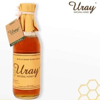 Madu Uray Natural Honey 450 Gram - Madu Murni - Madu Hutan Asli