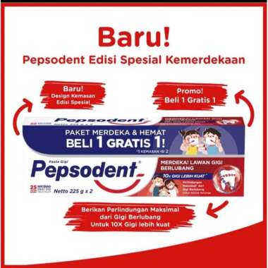 Pepsodent Merdeka 225G