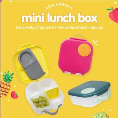 BBOX Mini Lunch Box / Kotak Makan Anak Sekolah / Kotak Bekal StrawberryShake