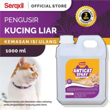 (Isi Ulang) Pengusir Kucing BAB PUP Sembarangan Cat Repellent 1 Liter