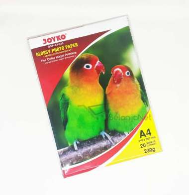 Kertas Foto Mengkilap Glossy Photo Paper GSP-A4-230 20 Sheets Lembar