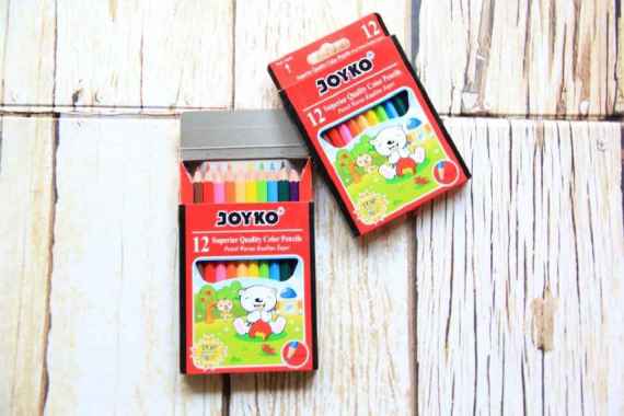 Pensil Warna Joyko Mini 12 Color