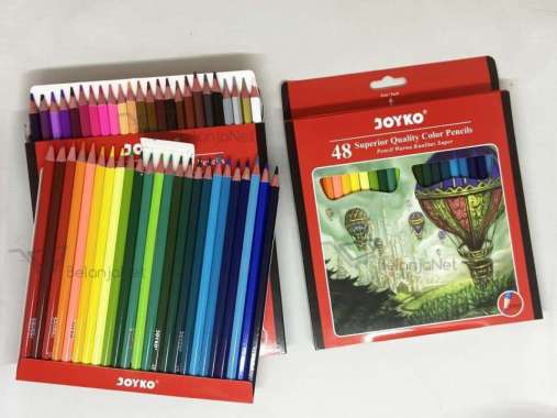 Pensil Warna | Color Pencil Joyko CP-0127 48 Warna