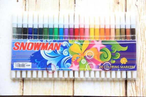 Spidol Snowman 24 Color