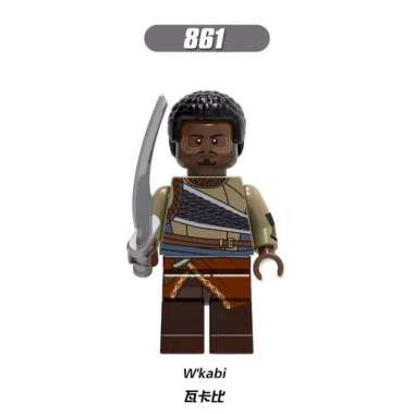 minifigure black panther w'kabi