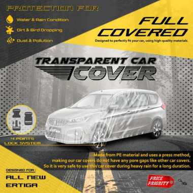 Body Cover Sarung Mobil Plastik ALL NEW ERTIGA Tebal Anti Air WATERPROOF