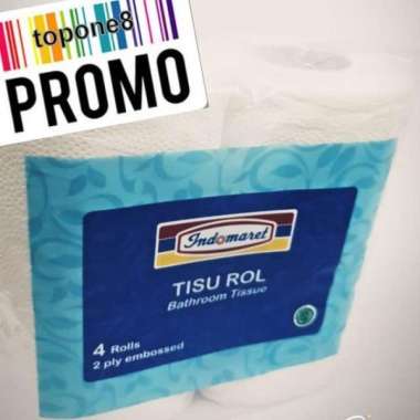 Promo Indomaret Embossed Tissue Roll 4 pcs per pack - 2 Ply / Tisu WC