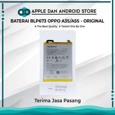 Baterai BLP673 / OPPO A3S / A5S ORIGINAL