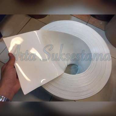 Tirai Plastik PVC 2mm Meteran / PVC Strip Curtain MURAH Putih