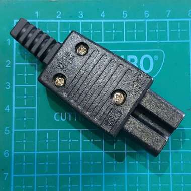 Soket AC power komputer jack female 3 pin