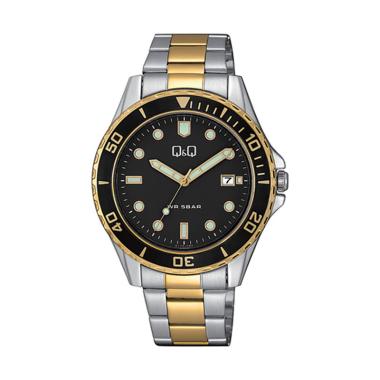 Jam Tangan Quartz Stainless Steel Back 